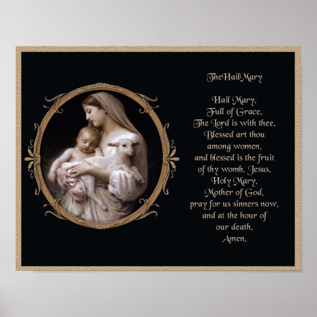 Poster La grêle Marie (Devant)