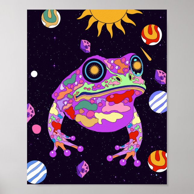 Poster La Grenouille Céleste (Devant)