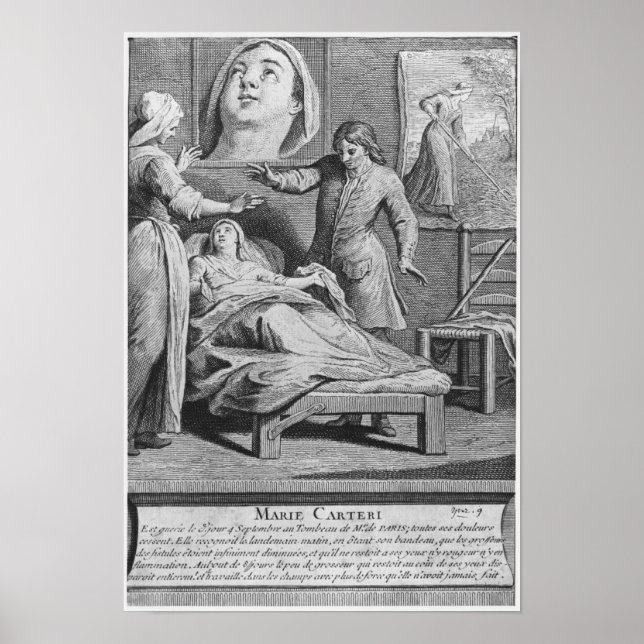 Poster La guérison miraculeuse d'une femme aveugle (Devant)
