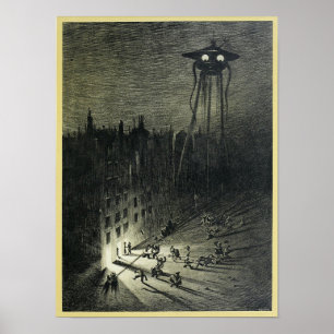 Poster La Guerre des mondes (1906)