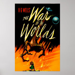 Poster La Guerre des mondes 1953 sortie en salle