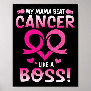 Poster La Guerrière Ma Mama Battre Le Cancer Du Sein Comm