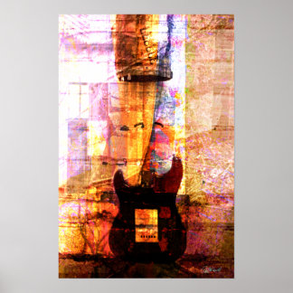 Poster La guitare au milieu