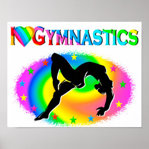 POSTER LA GYMNASTIQUE EST MA VIE