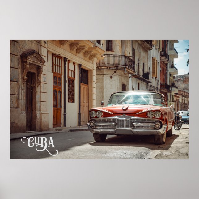 Poster La Havane CUBA (Devant)