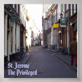 Poster La Haye, Saint Jérôme, Les Privilèges