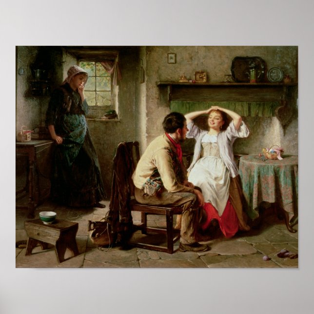 Poster La jalousie et le flirt (Devant)