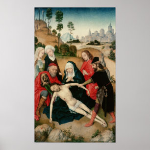 Poster La lamentation, 1470s