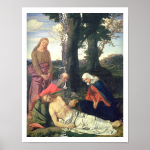 Poster La lamentation du Christ mort