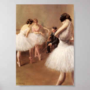 Poster La leçon de ballet