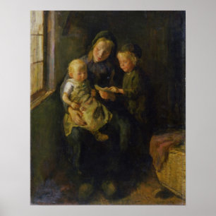 Poster La leçon de lecture