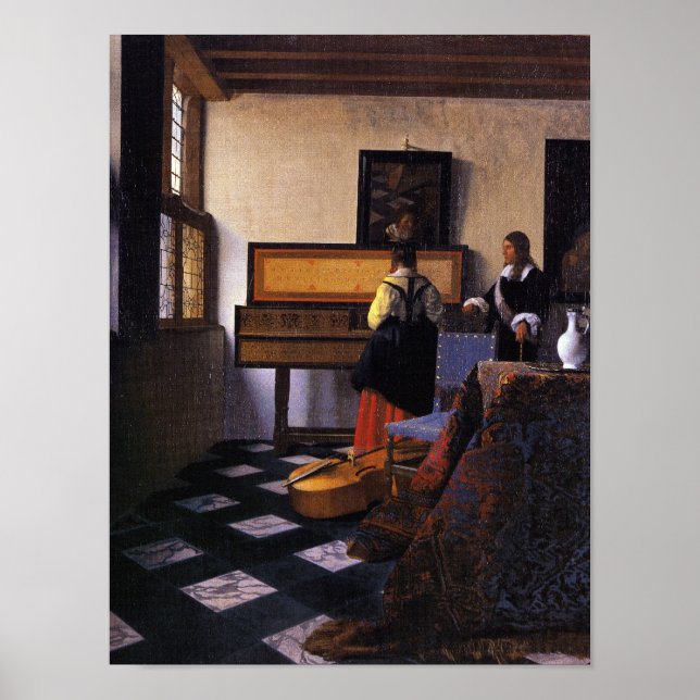 Poster La leçon de musique (Devant)