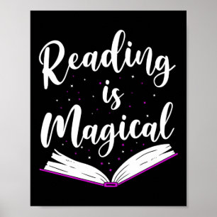Poster La Lecture De Littérature Est Magique