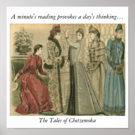 Poster La lecture provoque la réflexion