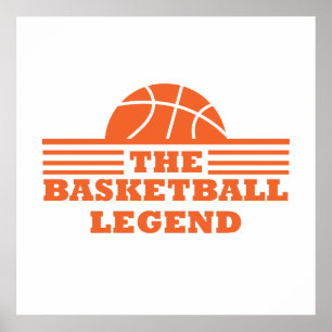 Poster La légende du basket-ball pour l'entraîneur