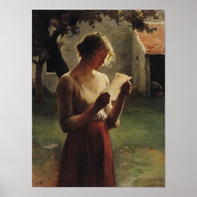 Poster La lettre (Devant)