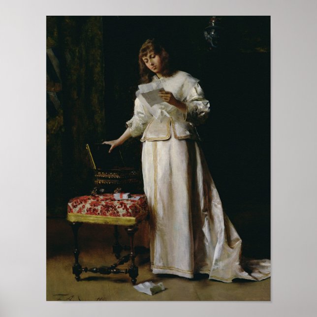 Poster La lettre d'amour (Devant)