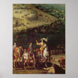 Poster La levée du siège de l'île de Ré