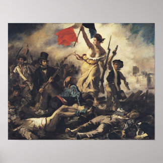 Poster La liberté à la tête du peuple