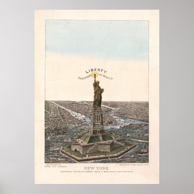Poster La liberté illumine le monde | Charles Magnus (Devant)