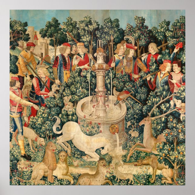 Poster La licorne est découverte (Devant)