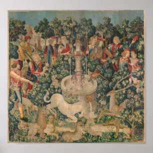 Poster La licorne est découverte