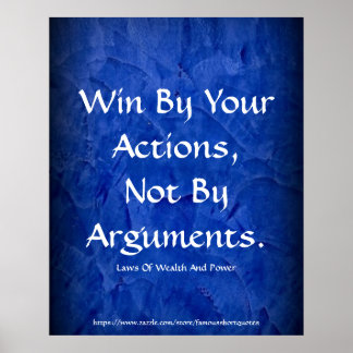 Poster La Loi Du Pouvoir De Richesse Gagner Par Vos Actio