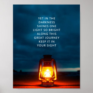 Poster La Lumière, un poème court