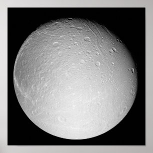 Poster La lune de Saturne Dione