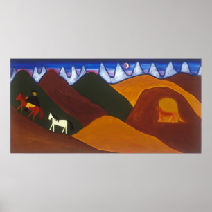 Poster La Lune et la Puma dire adieu à