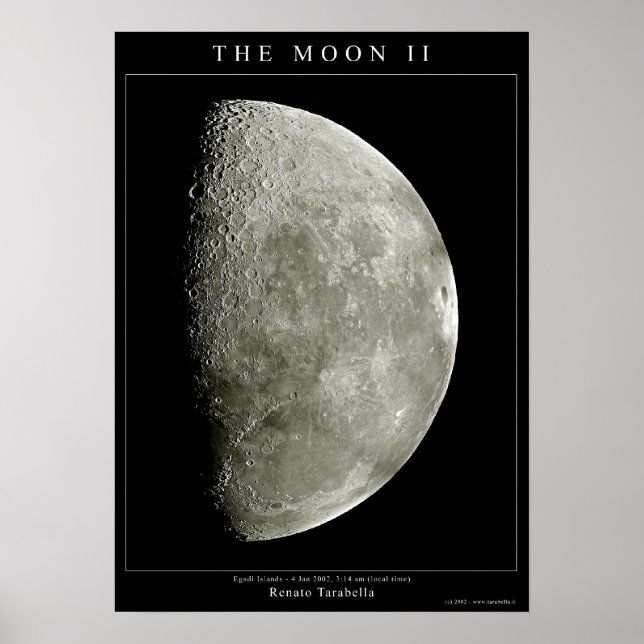 Poster La Lune II (Devant)
