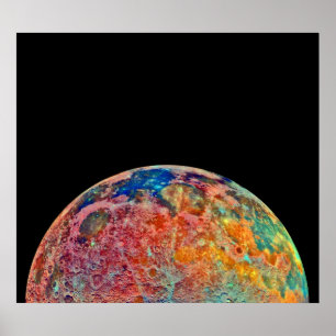 Poster La Lune minérale