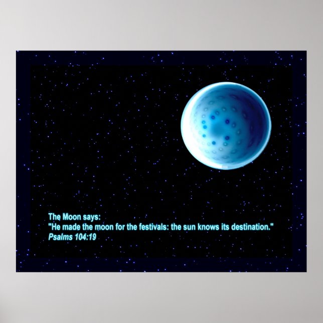 Poster La Lune - Perek Shirah (Devant)