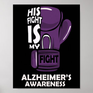 Poster La lutte contre la maladie d'Alzheimer est mon com