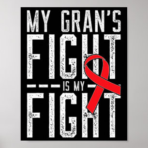 Poster La lutte de ma grand-mère est ma lutte Sensibilisa