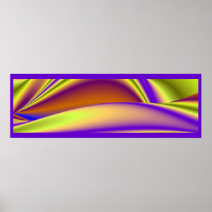 Poster La magie de l'été, 3D Art Abstrait