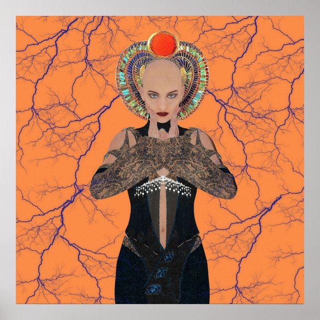 Poster La magie électrique égyptienne (Devant)