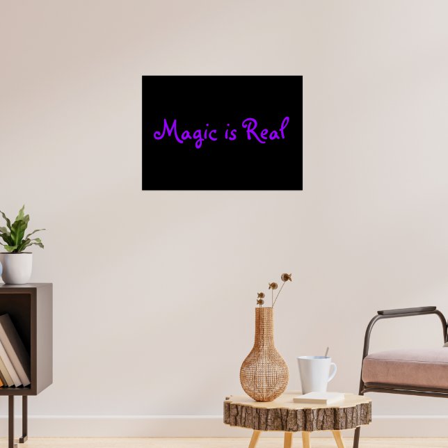 Poster La magie est le Real-poster (Salon 3)