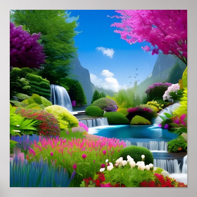 Poster La magnifique beauté de la nature (Devant)