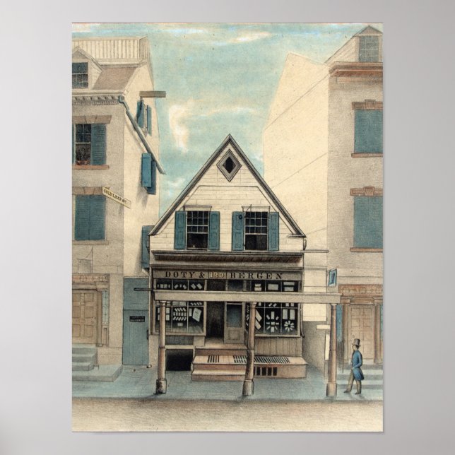 Poster La Maison de la grégation (New York) (Devant)