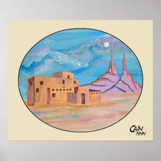 POSTER LA MAISON DE R.C. GORMAN