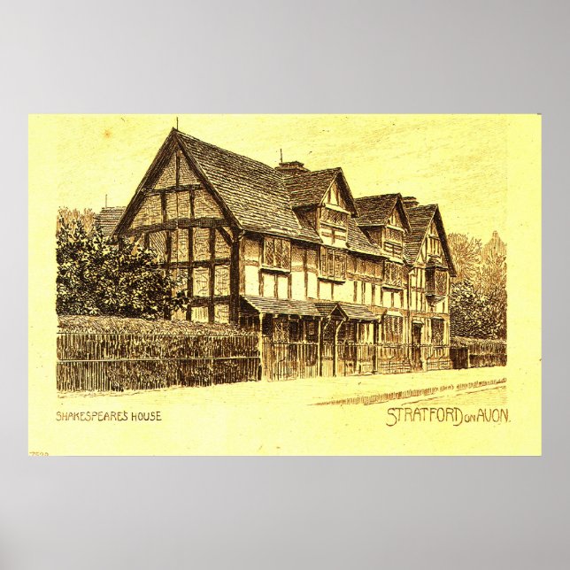 Poster La maison de Shakespeare Stratford sur Avon (Devant)