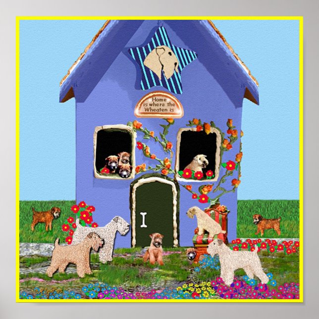 Poster : La maison est là où est la roue (Devant)