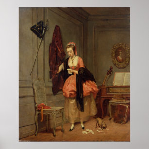 Poster La maîtresse bien-aimée, 1846