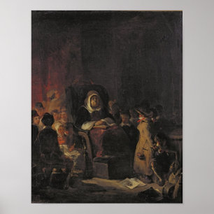 Poster La maîtresse d'école