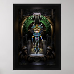 Poster La Majesté de Trilia Fractal Imaginaire Portrait F