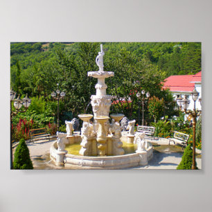 Poster La majestueuse fontaine du zoo de Yalta "Conte des