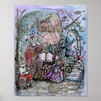 Poster La malédiction est passée - Imprimer