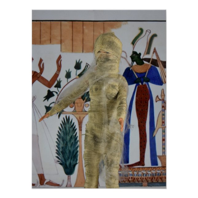 Poster La maman s'enfuit d'Egypte. Halloween (Devant)