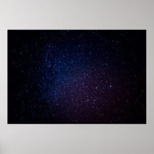 Poster La manière laiteuse tient le premier rôle le ciel